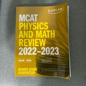 NEW Kaplan MCAT Physics and Math 2022-23